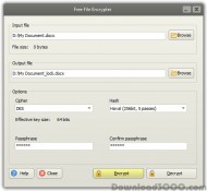 Free File Encrypter screenshot